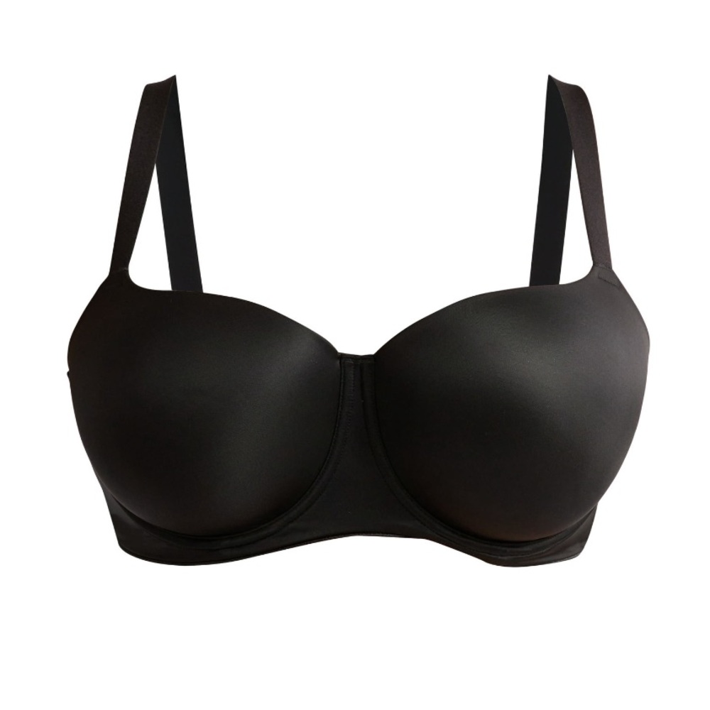 Joyspun Black Smooth Balconette Bra